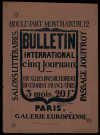 Bulletin international Cinq journaux