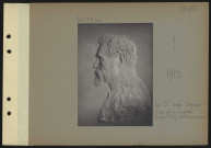 S.l. Le docteur belge Depage. Buste par le sculpteur sergent Eugène de Bremaecker
