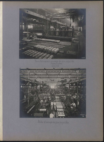 S.l. Atelier d'usinage des gros projectiles