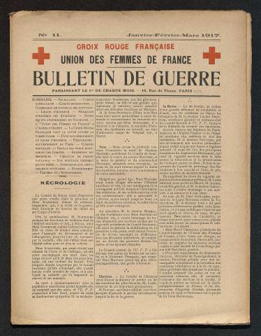 Année 1917 - Bulletin de guerre
