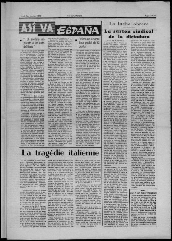 Le Socialiste (1970 : n° 409-459)