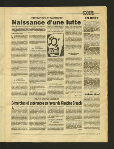 1991 - Le Monde libertaire