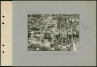 Reims. Panorama. Au premier plan, la cathédrale et l'ancien archevêché