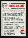 El Rebelde en la clandestinidad - 1976