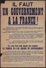 Il faut un gouvernement à la France ! : la crise dure déjà depuis une semaine...