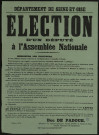 Election d'un député à l'Assemblée nationale : Duc de Padoue