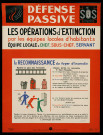 Défense passive : les opérations d'extinction par les équipes locales d'habitants : la reconnaissance du foyer d'incendie