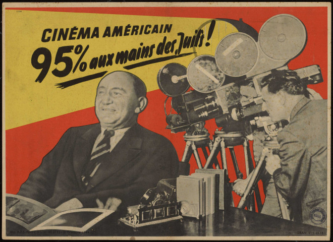 Cinéma américain : 95% aux mains des Juifs !