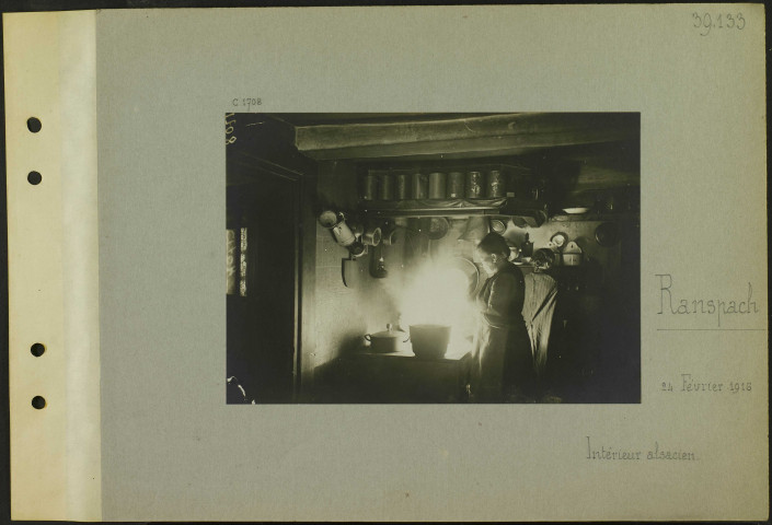 Ranspach. Intérieur alsacien