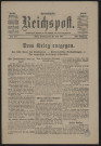 Reichspost : Nr. 347, Wien Sonntag den 26. Juli 1914