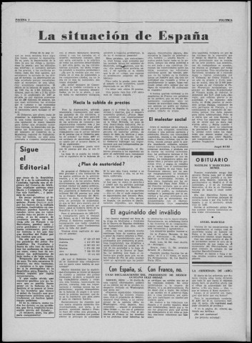 Política (1968 : n° 26-30). Sous-Titre : boletín de información interna de Izquierda republicana [puis] boletín de Izquierda republicana en Francia
