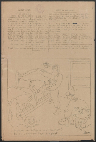 A la 3-6-4 [trois-six-quatre] deux. Journal du 2e groupe du 364e R.A.L.P.