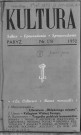 Kultura (1952, n°1(51) - n°12(62))  Sous-Titre : Szkice - Opowiadania - Sprawozdania  Autre titre : "La Culture". Revue mensuelle