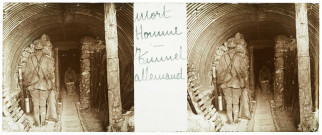 Mort Homme. Tunnel allemand