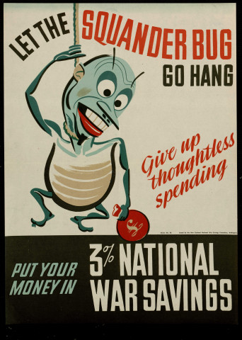Let the squander bug go hang : put your money in 3% national war savings