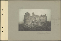 Missy-sur-Aisne. L'église détruite l'abside