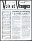 Voix et visages - Année 1986