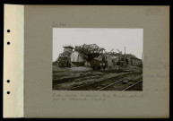 Aniche (Compagnie des mines d'). Entre Aniche et Abscon. Fosse Fénelon détruite par les Allemands. L'entrée