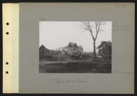 Curlu. L'église et ses abords