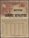 Œuvre de la Somme dévastée