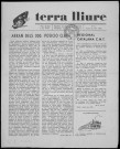 Terra Lliure (1972 : n° 6-8). Sous-Titre : Butlletí de la Regional Catalana C.N.T [puis] Butlletí interior de l'Agrupació Catalana C.N.T. (Exterior)