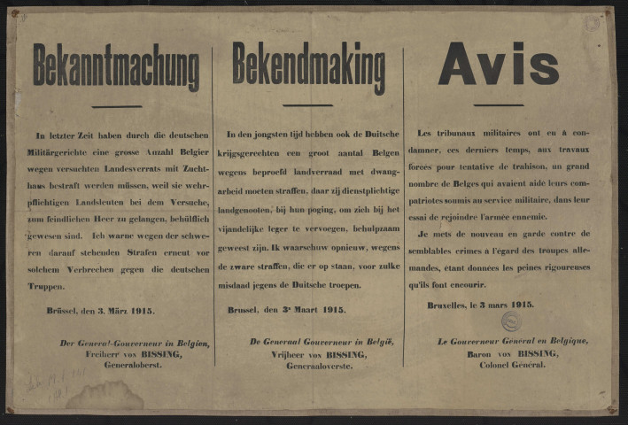 Grosse Anzahl Belgier wegen versuchten Landesverrats...amp; bestraft werden müssen = Groot aantal Belgen wegens beproefd landverraad...amp; moeten straffen = Ont eu à condamner...amp; pour tentative de trahison, un grand nombre de Belges