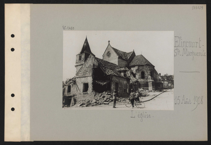 Elincourt-Sainte-Marguerite. L'église