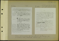 Strasbourg. Titre d'annexion de la ville à la France, du 3 octobre 1681. (Bibliothèque nationale)