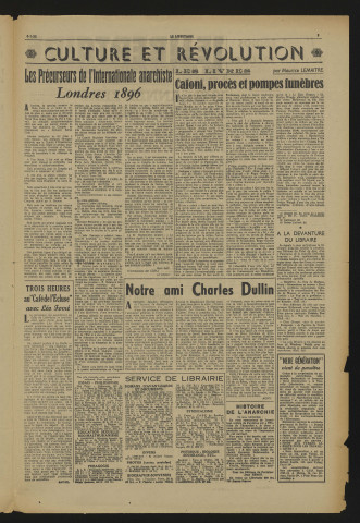 1950 - Le Libertaire