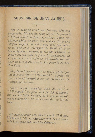 Décembre 1915 - Bulletin officiel de la Ligue des Droits de l'Homme