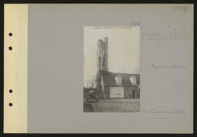 Fresnois-en-Gohelle. La château d'eau