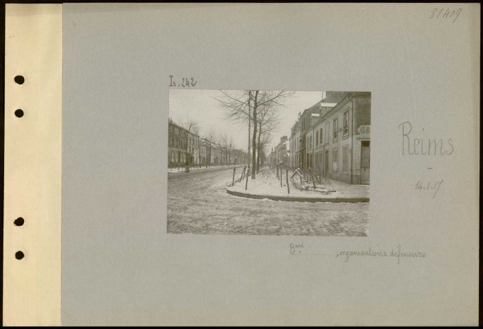 Reims. Boulevard ? ; organisations défensives