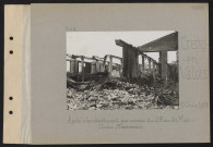 Crépy-en-Valois. Après le bombardement par avions du 28 au 30 mai : usine Mercereau