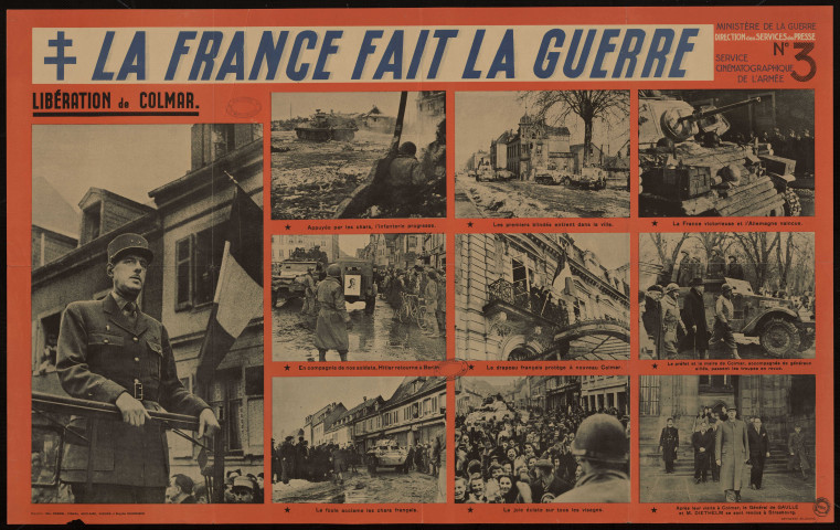 La France fait la guerre : libération de Colmar