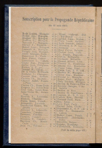 Juillet 1918 - Bulletin des Droits de l'Homme