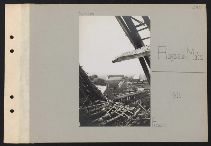 Roye-sur-Matz. Panorama