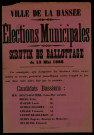 Élections Municipales : Candidats Basséens