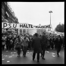 Manifestations contre les violences du 17 octobre 1961 et contre la guerre d'Algérie : le PSU à la place Clichy et à la place Maubert