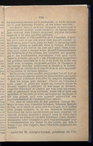 Octobre 1906 - Bulletin officiel de la Ligue des Droits de l'Homme