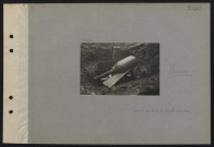 Meuse. Canon de 58 et sa torpille aérienne