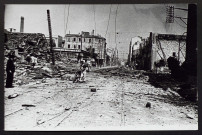 Marseille, insurrection du 21 août 1944. Les dégâts