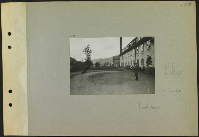 Willer. L'ambulance