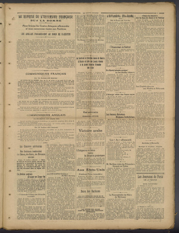 Août 1916 - La petite Gironde