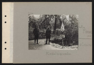 Le Plémont (près de). PC du colonel d'un régiment de tirailleurs
