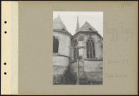 Thugny-Trugny. L'église bombardée