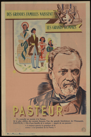 Des grandes familles naissent les grands hommes : Pasteur