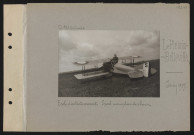 Le Plessis-Belleville. École d'entraînement. Spad monoplace de chasse