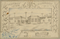 Souvenir (de) captivité, Minden, Westphalie, 1914-1915