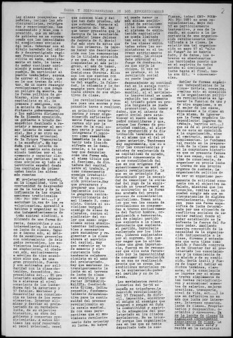 Alarma (1977 ; n°1). Sous-Titre : Boletín de Fomento obrero revolucionario. Autre titre : Boletín de FOR
