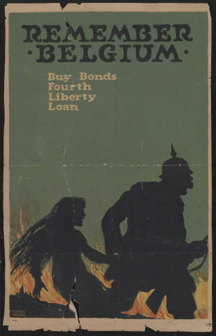 Remember Belgium : buy bonds fourth liberty loan